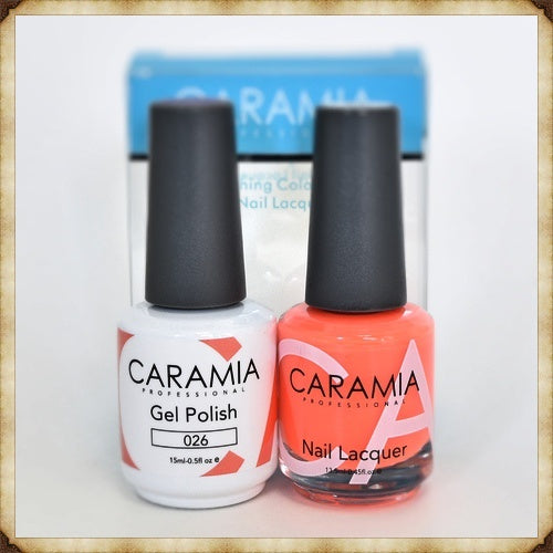 Caramia Dual - Function Gel Nail Polish and Lacquer Set 026
