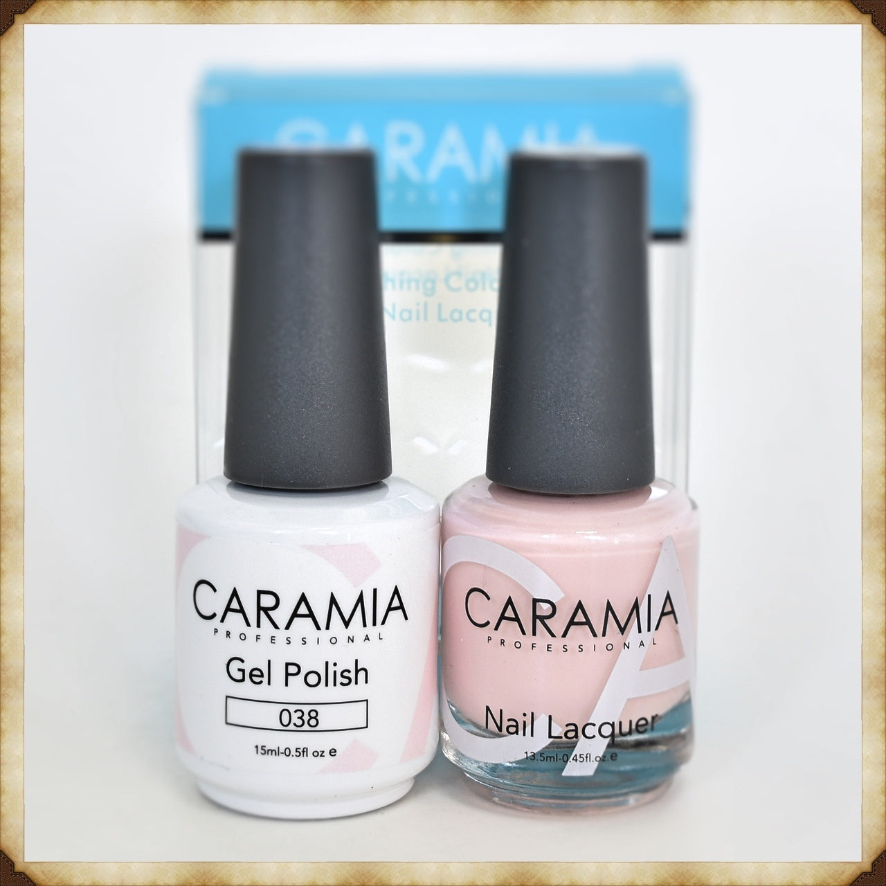 Caramia 038 Duo Gel & Lacquer Set for Stunning Nails