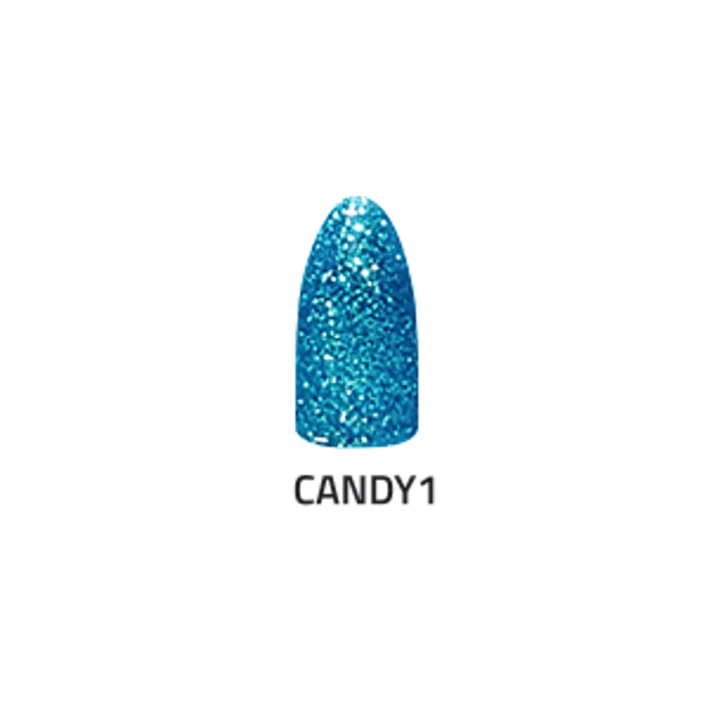 Chisel 2 oz Acrylic and Dipping Powder from the Candy Collection, Shade CANDY 01 for Creative Nail Design