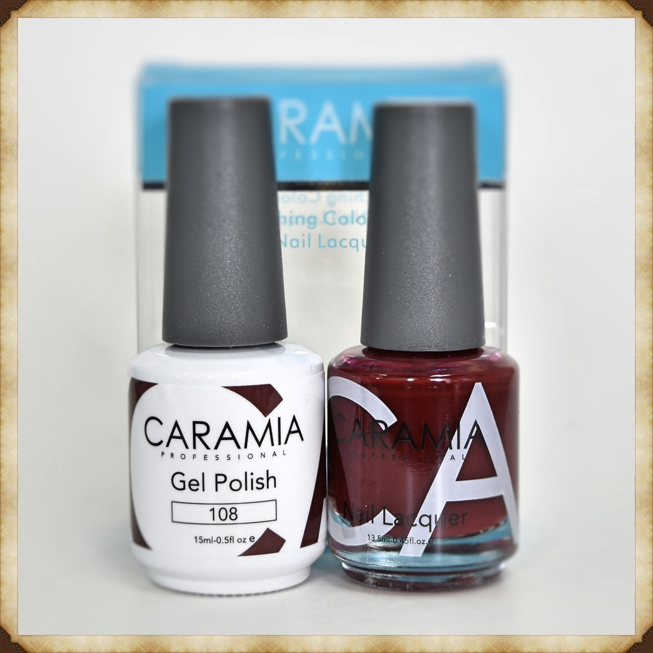 108 Caramia Duo Gel and Lacquer Set