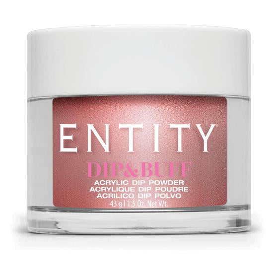 Entity Dip & Buff Nail Dip Powder - Slip Into Something Comfortable Champagne Shimmer 43 Grams | 1.5 Ounces - Product #558
