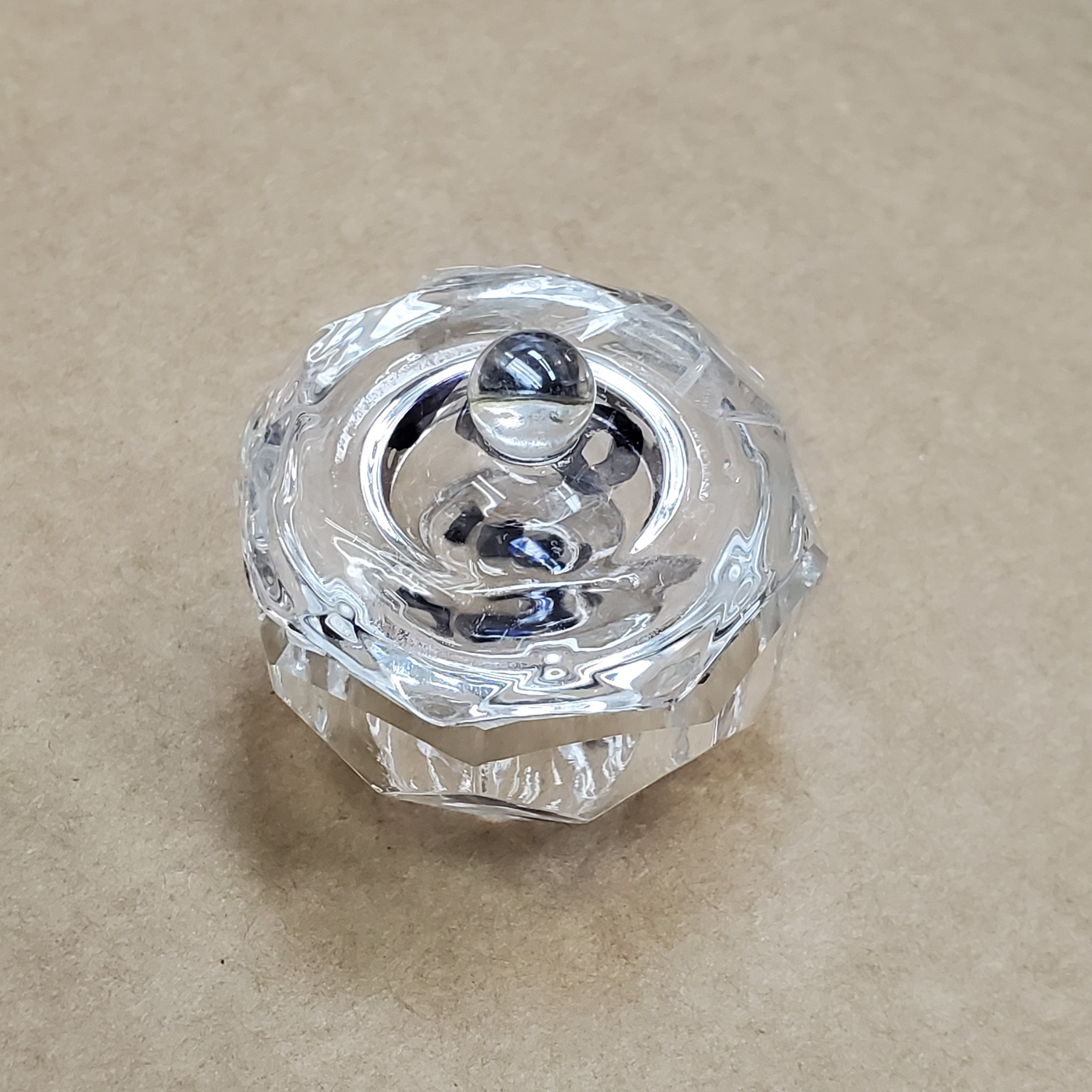 0.5-ounce Crystal Powder Dishware #C001