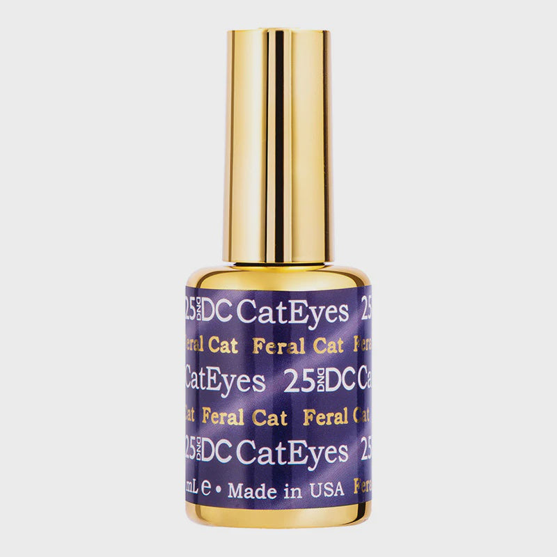 DC DND Gel Nail Polish - Cate Eyes #25 Feral Cat, 0.6 Fluid Ounce