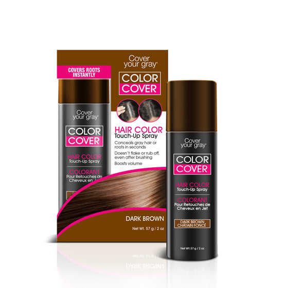 2 oz Gray Hair Touch - up Aerosol Spray for Color Coverage