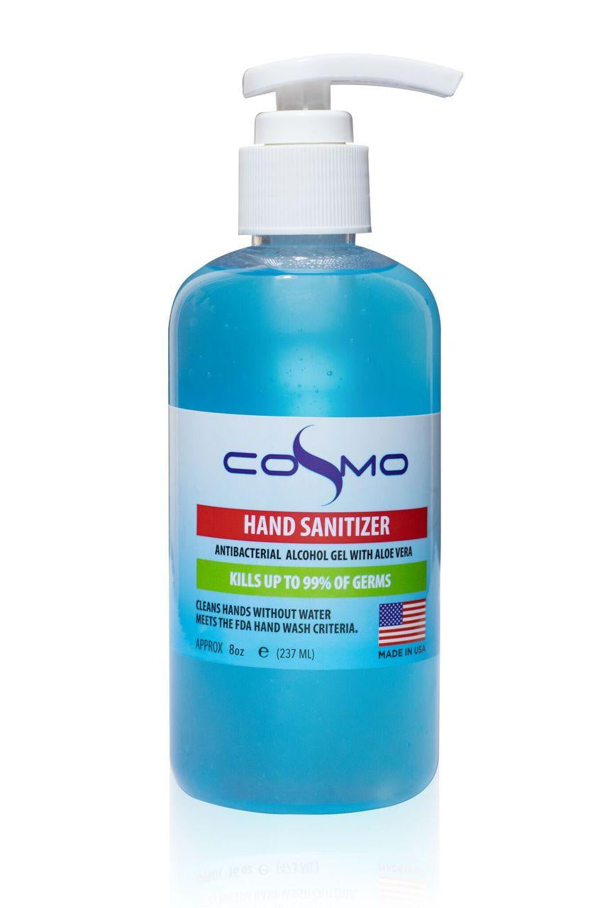 Cosmo 8 oz Hand Sanitizer: Kills Up to 99.9% of Germs