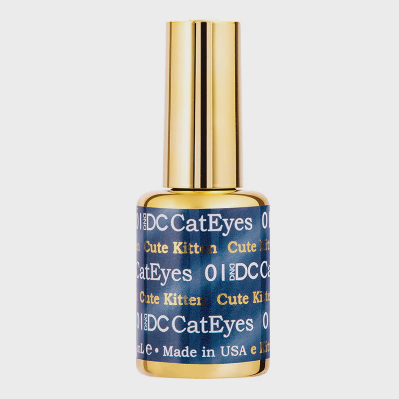 DC dnd Cat Eye Gel Polish - #01 Cute Kitten Style, 0.6 Fluid Ounce