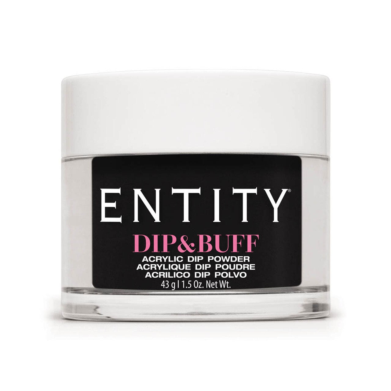 Entity Dip & Buff Nail Dip Powder Little Black Bottle - 43 Grams | 1.5 Ounces, Shade #248