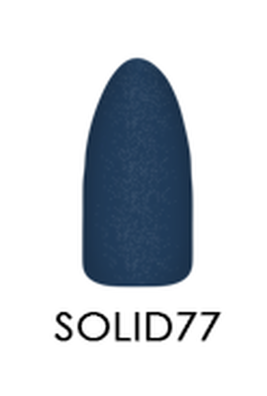 2 oz Solid Chisel Acrylic & Dipping Powder 077 for Colorful Nail Designs