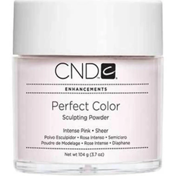 CND Professional Perfect Color Sculpting Powder in Intense Pink Shade, 3.7 Oz Container #03711-0