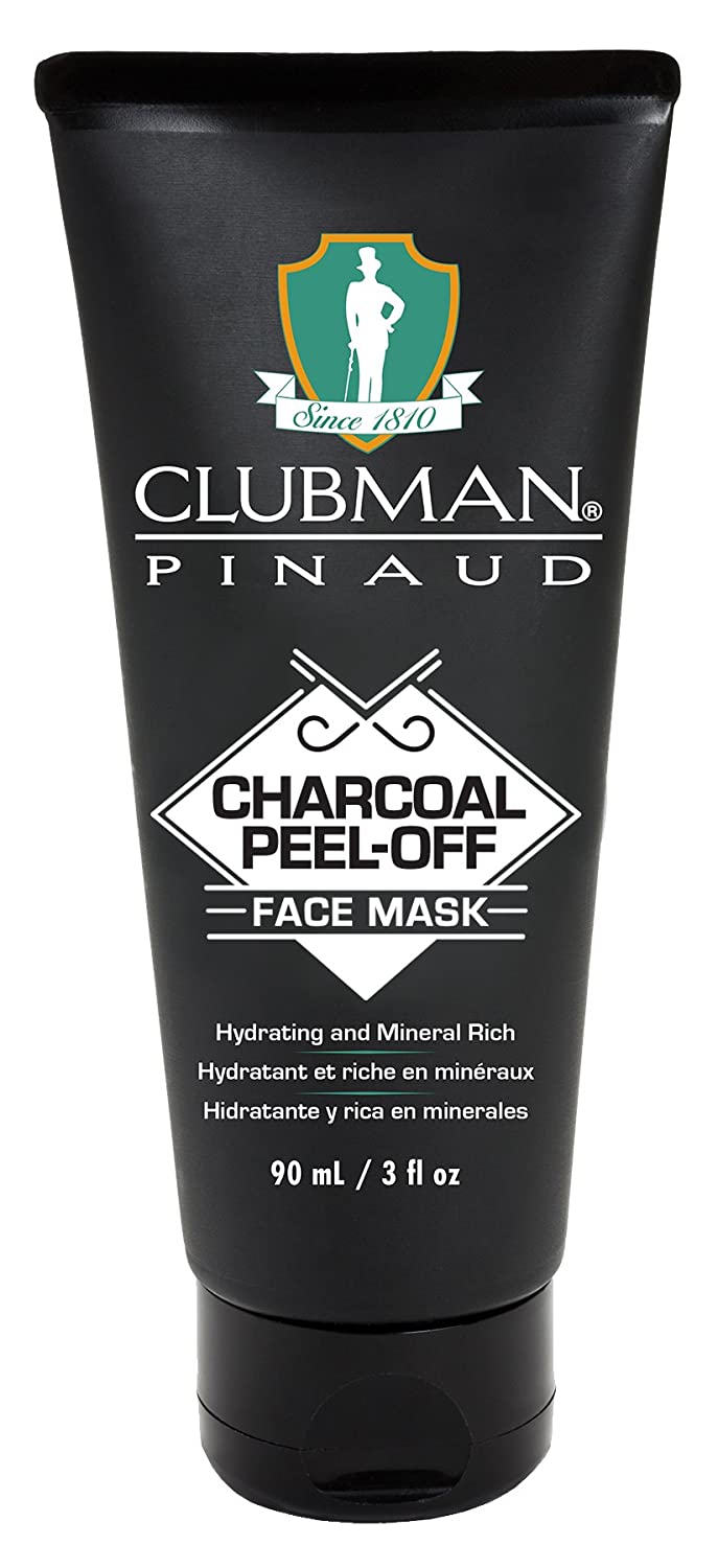 Clubman Premium Black Charcoal Facial Mask - 3 Ounce Size #90786