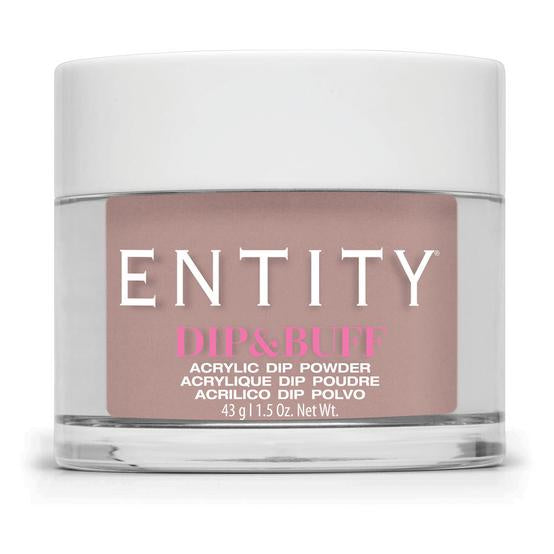 Entity Dip & Buff Nail Dip Powder - Soft Mauve Crème Shade, 43 G (1.5 Oz) - Product #759