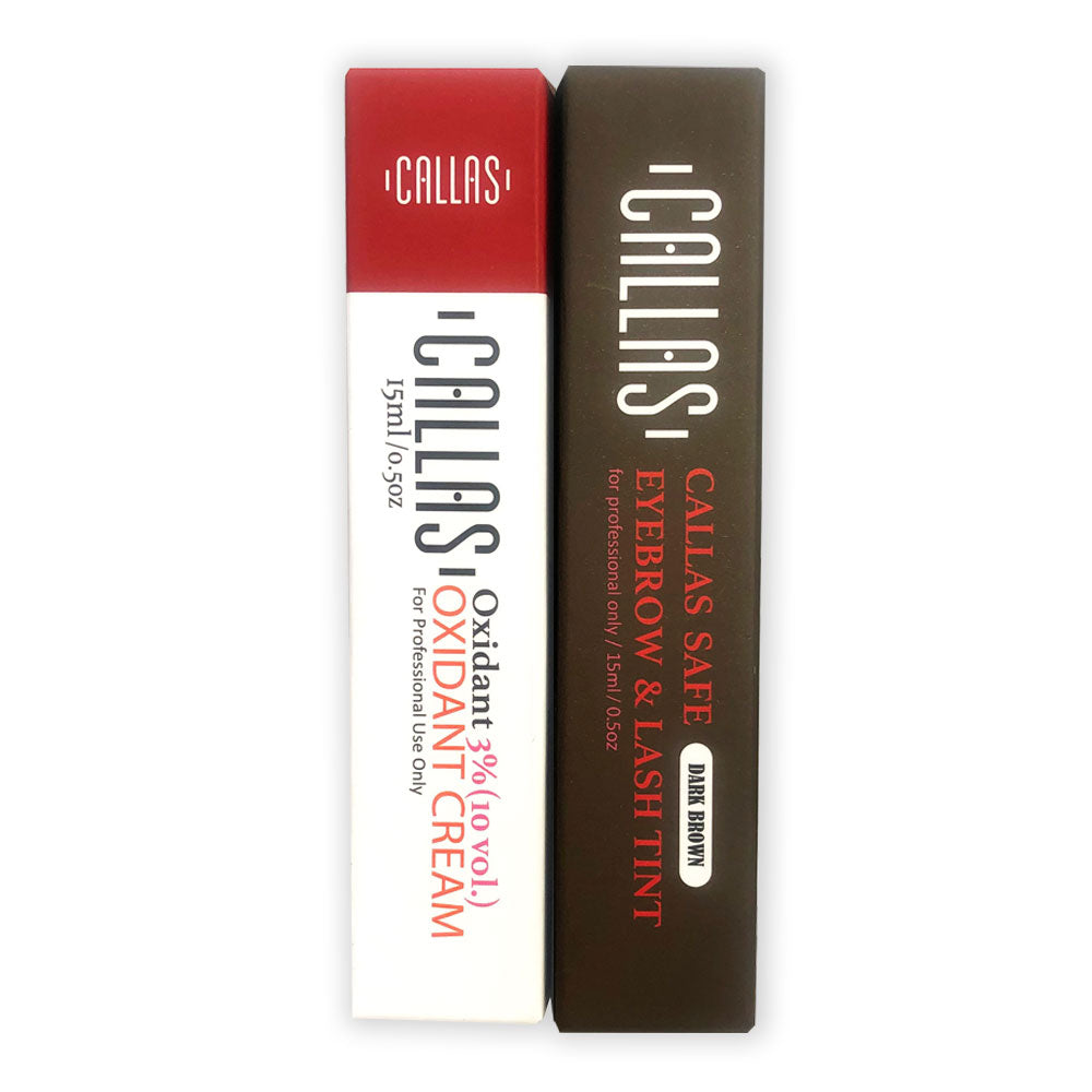 Callas Professional-Grade Safe Eyebrow and Lash Tint