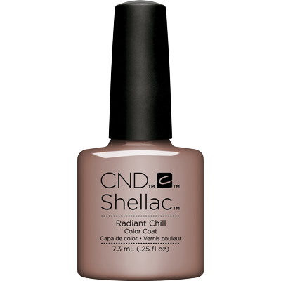 CND Shellac Radiant Chill - 0.25 Fl Oz Gel Polish with Long - lasting Shine