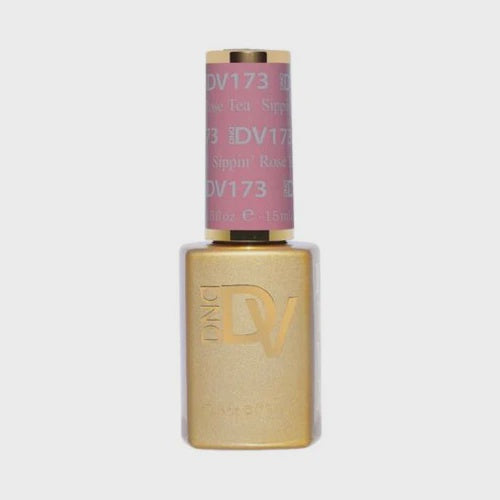 DND Diva Professional Gel Nail Polish, 0.5 Ounce, Shade 173 - Enjoying a Cup of Rose Tea Inspired Hue