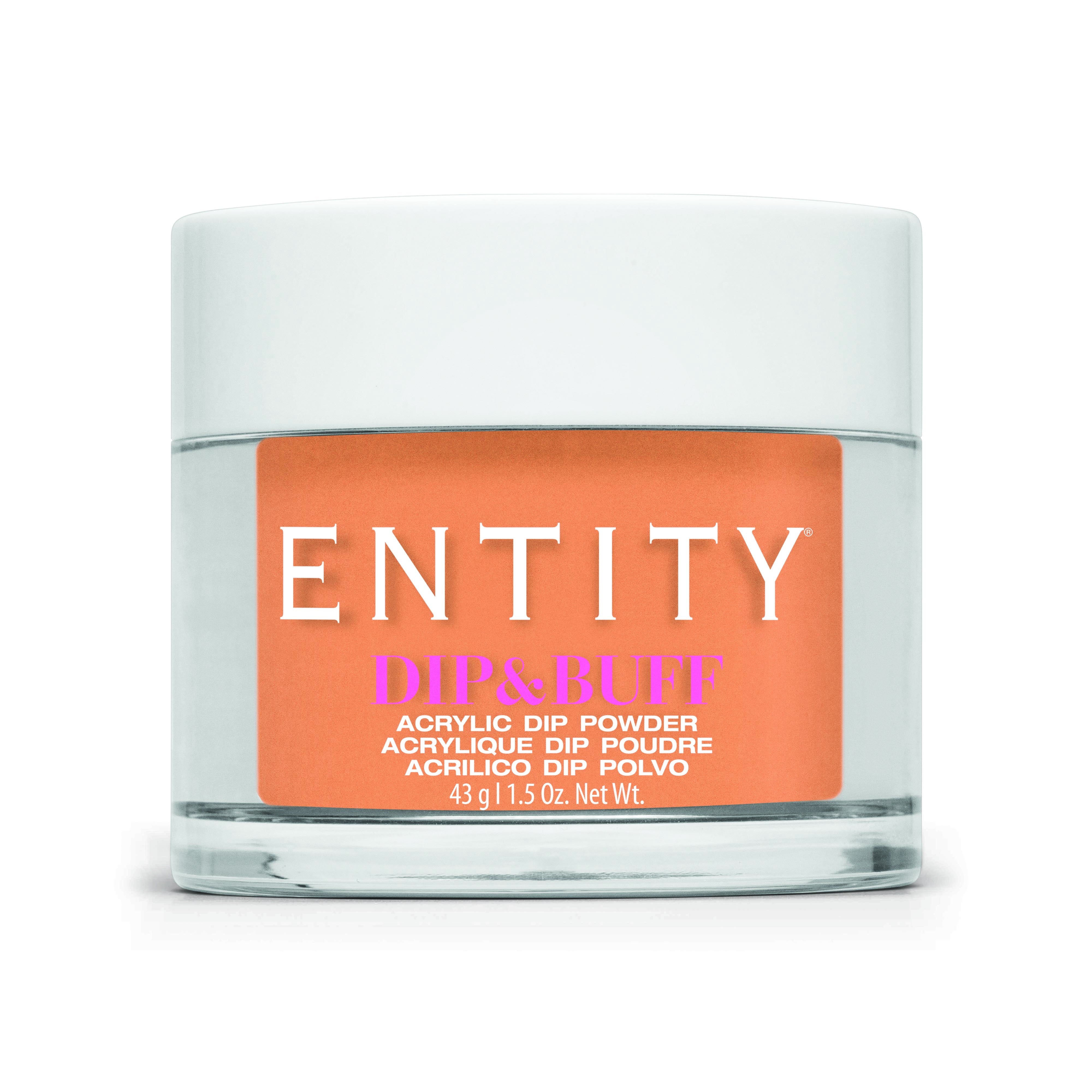 Entity Dip & Buff Apricot Beach Bag - 43 G (1.5 Oz) #619 Bright Coral Crème