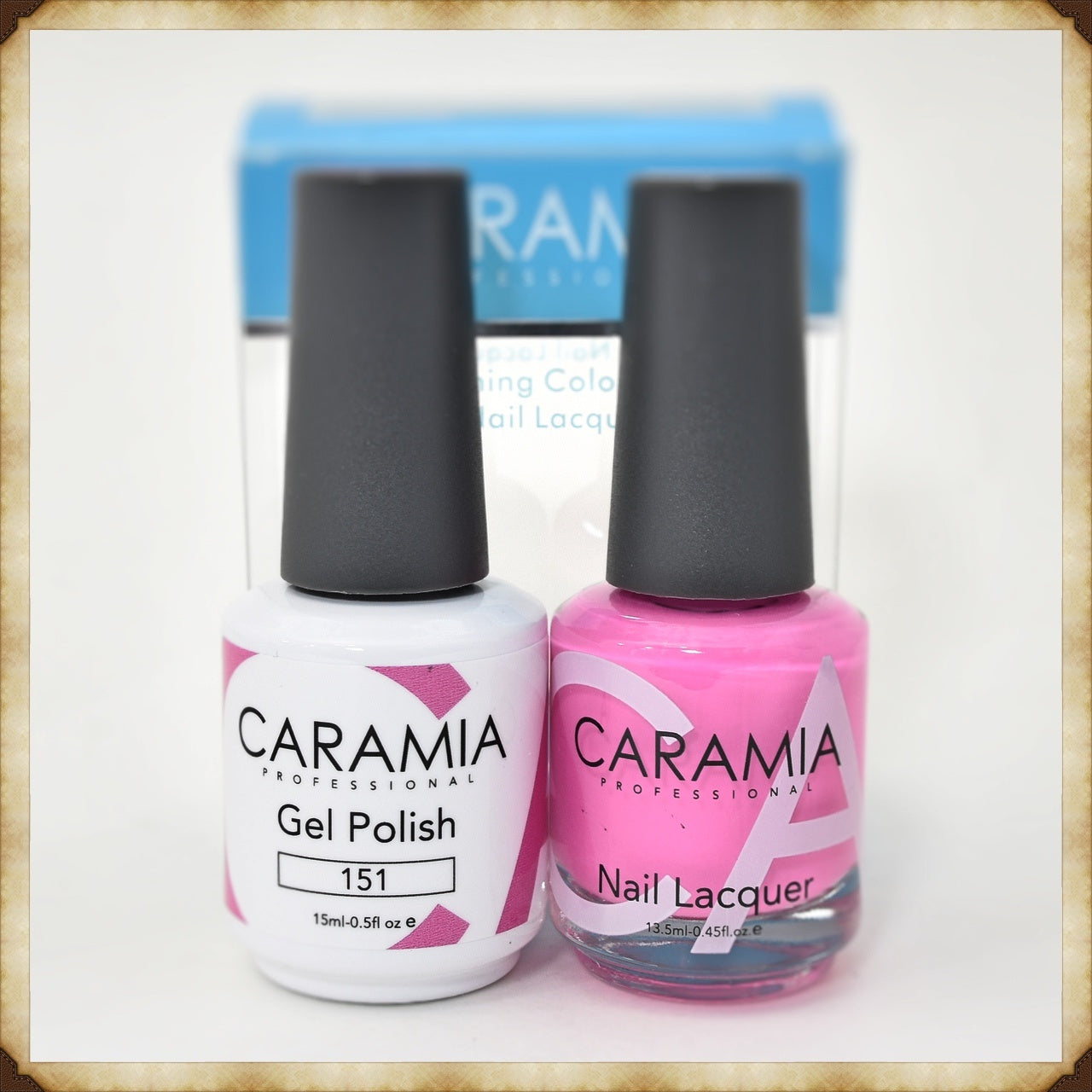 Caramia 151 Duo Gel & Lacquer Set for Stunning Nails