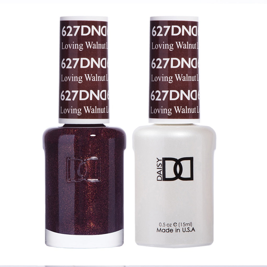 DND Duo Loving Walnut Gel Polish & Matching Lacquer #627