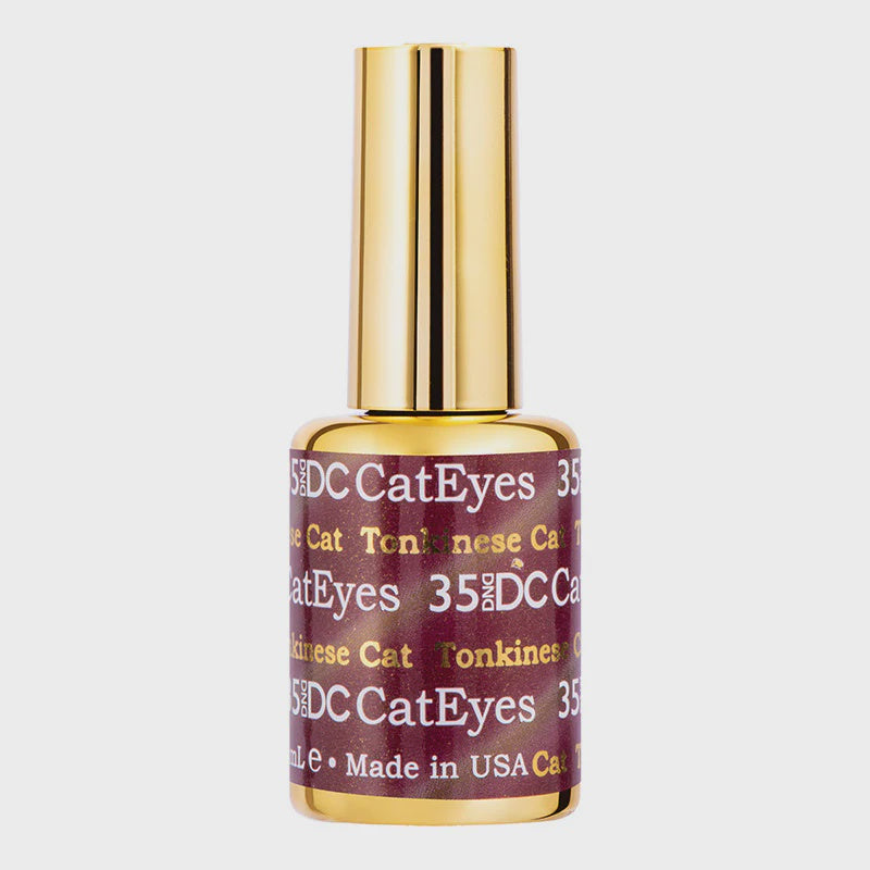 DC dnd Gel Polish Cate Eyes #35 - Tonkinese Cat with 0.6 Fluid Ounces