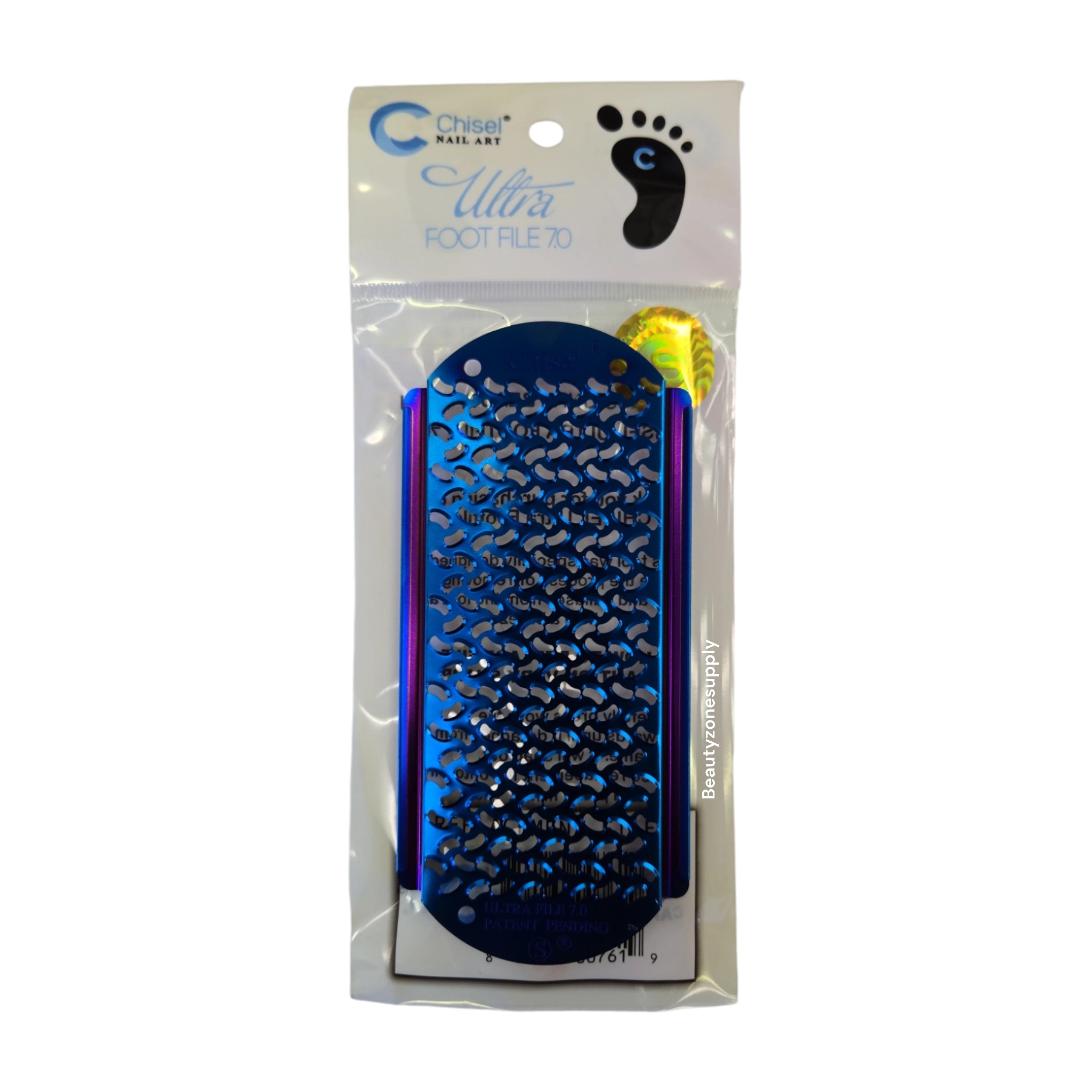 Blue 7.0 Chisel Style Replacement Blade Foot File for Professional Use