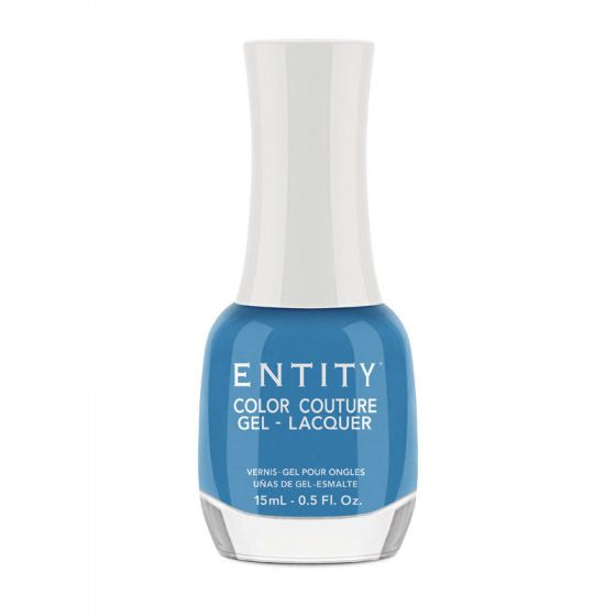 Entity Lacquer 15 Ml | 0.5 Fl. Oz - Flaunt Your Style with Bright Blue Crème #825