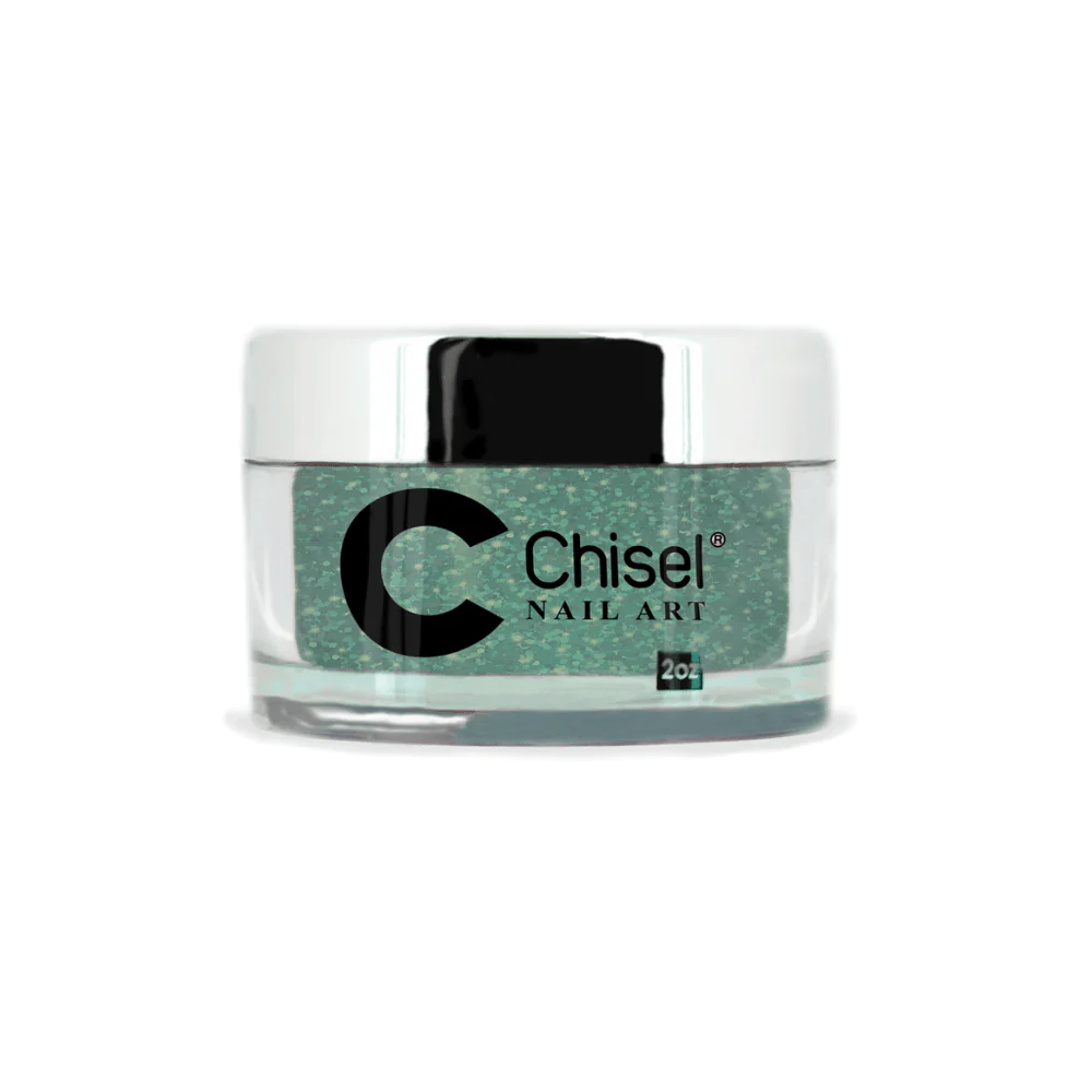 2 oz Chisel Glitter Collection GL03 Acrylic and Dipping Powder for Stunning Nail Designs