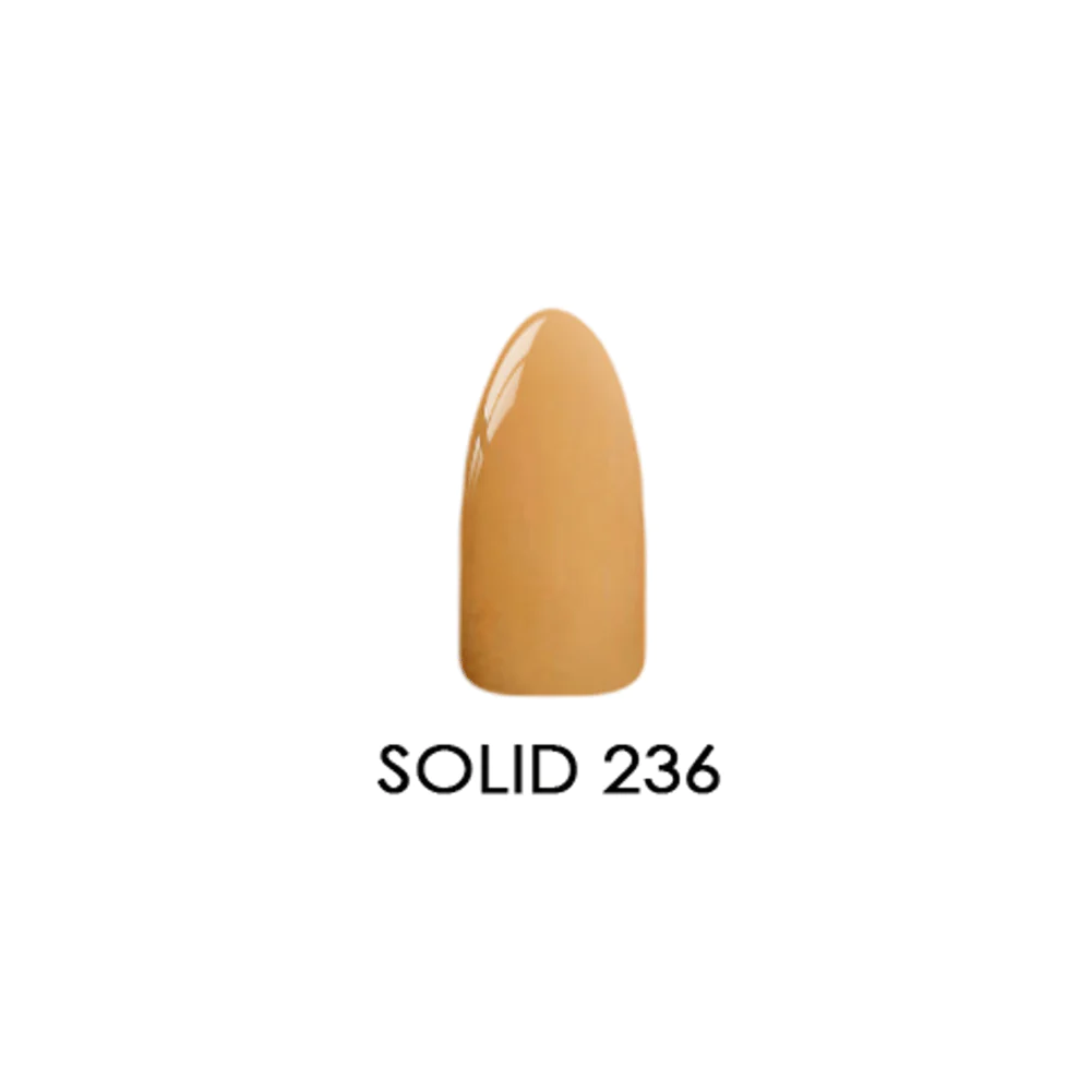 2 oz Solid Chisel 2-in-1 Acrylic and Dipping Powder #236