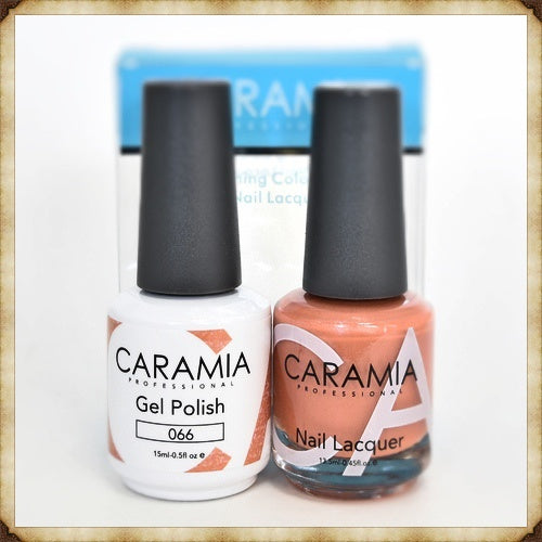 High - quality Caramia Duo Gel and Lacquer Set 066
