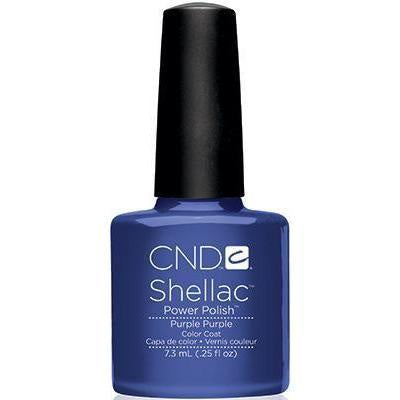 Cnd Shellac Nail Polish in Stunning Purple, 0.25 Fluid Ounce