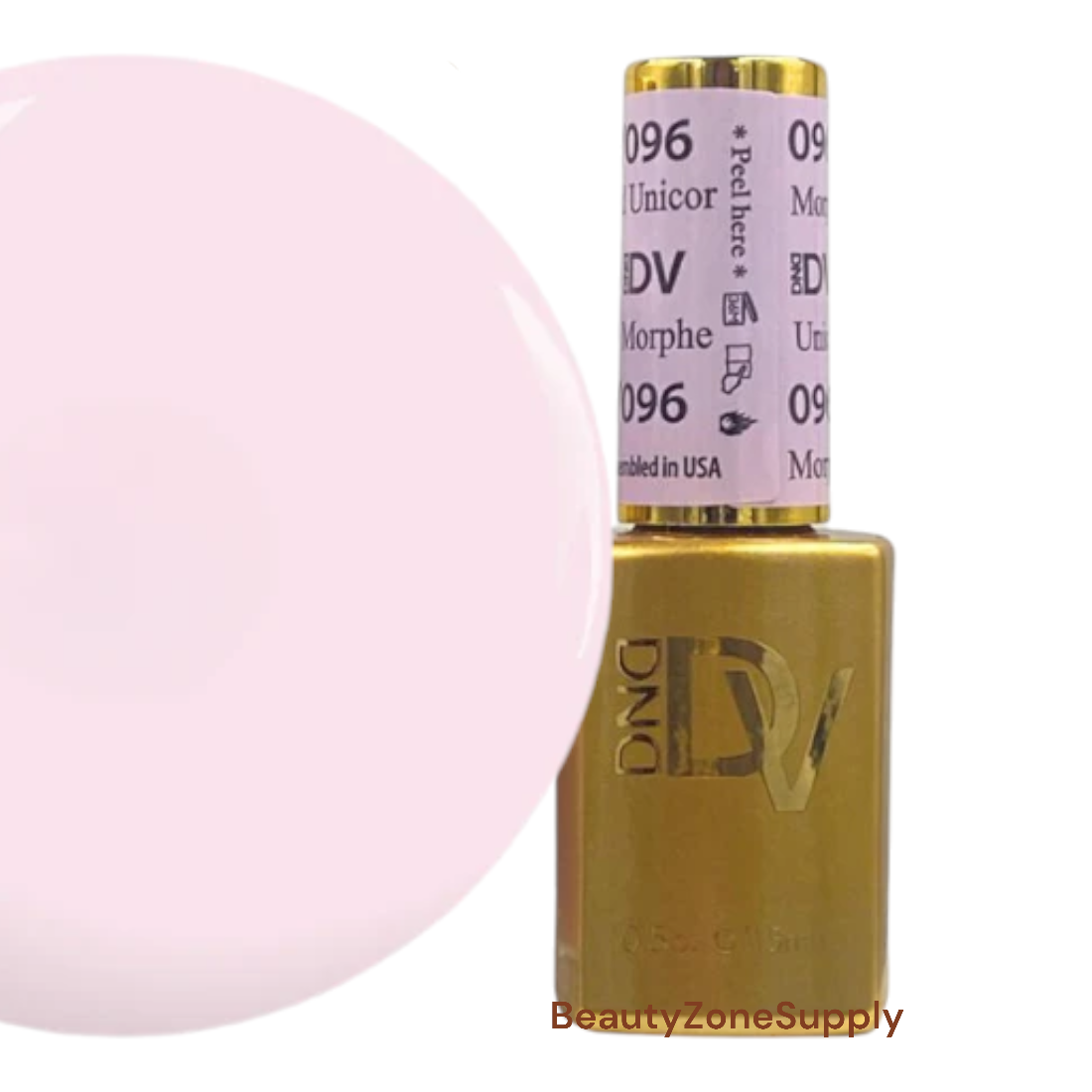 DND Diva 0.5 oz Gel Polish - 096 Enchanted Morphed Unicorn