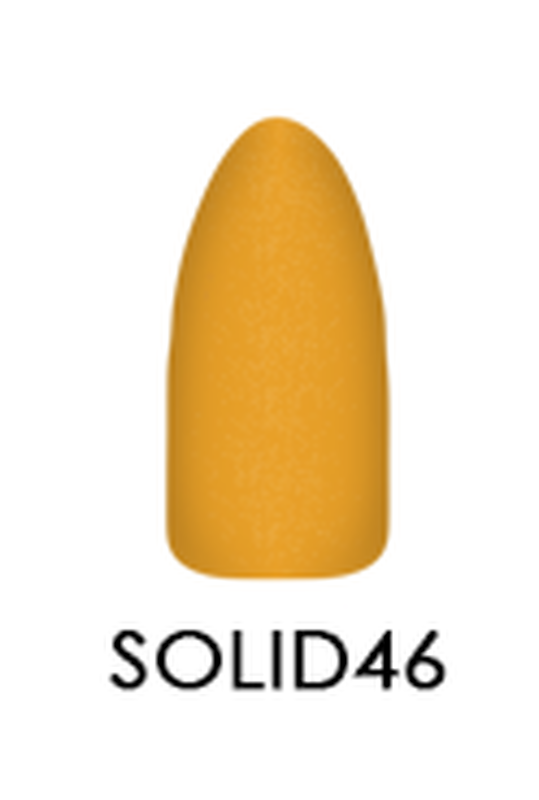 2 oz Solid Chisel 046 Acrylic and Dipping Powder for Stamped Nail Designs