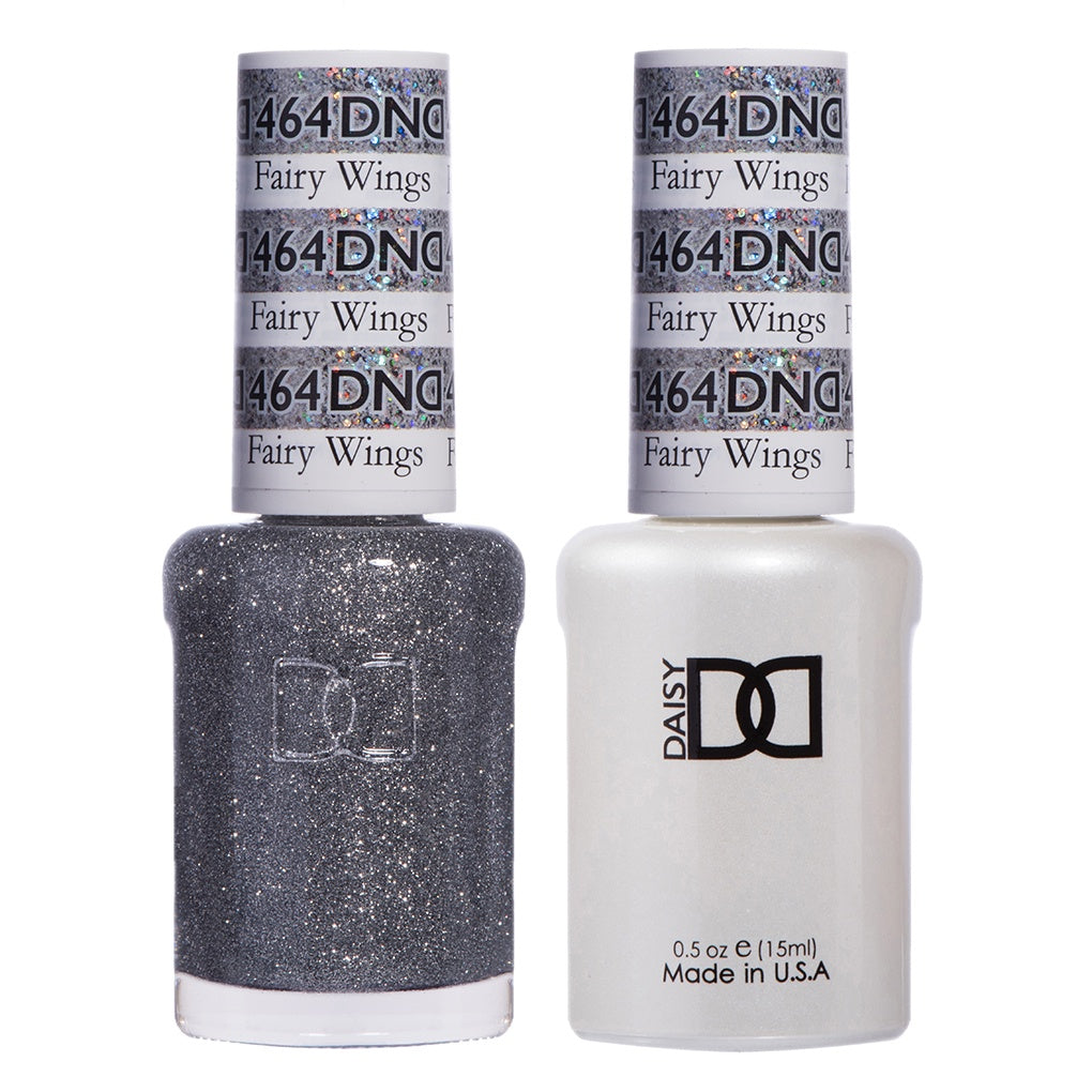 DND Duo Gel Polish and Lacquer Set - Fairy Wings Design #464
