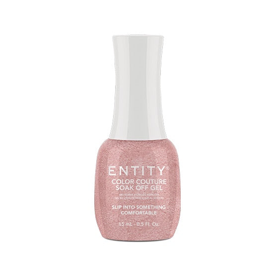 Entity Gel Nail Polish - Slip Into Something Comfortable Champagne Shimmer Formula, 15 Milliliters (0.5 Fluid Ounces) #558