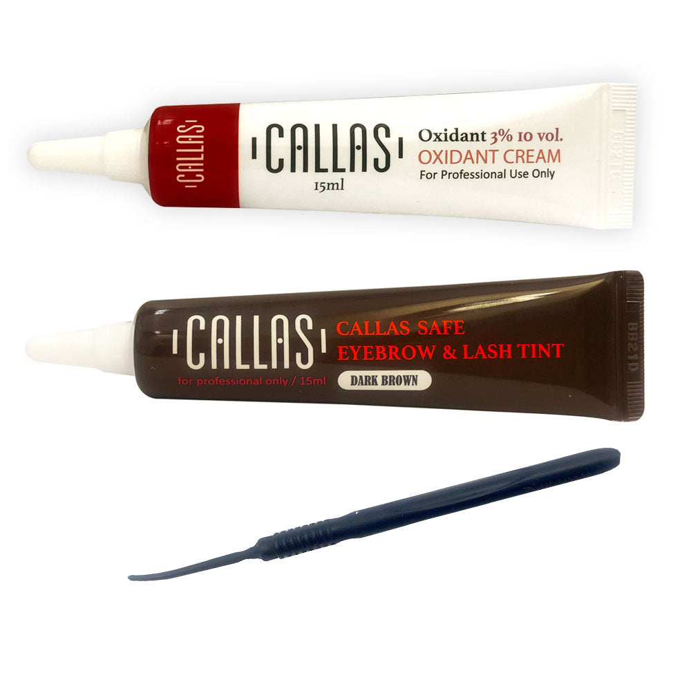 Callas Professional-Grade Safe Eyebrow and Lash Tint