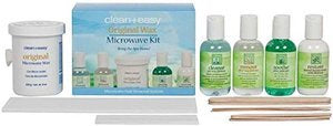 Clean & Easy Original At-Home Microwave Waxing Kit #45012