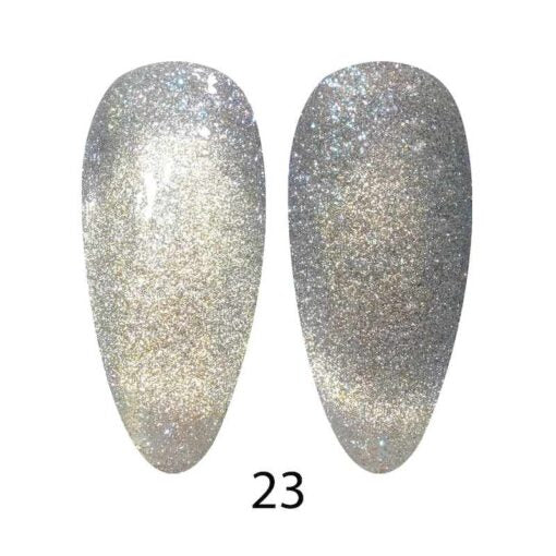 DC 9D Cat Eye Unicorn #23 Pixie Wings Gel Polish - 0.5 oz