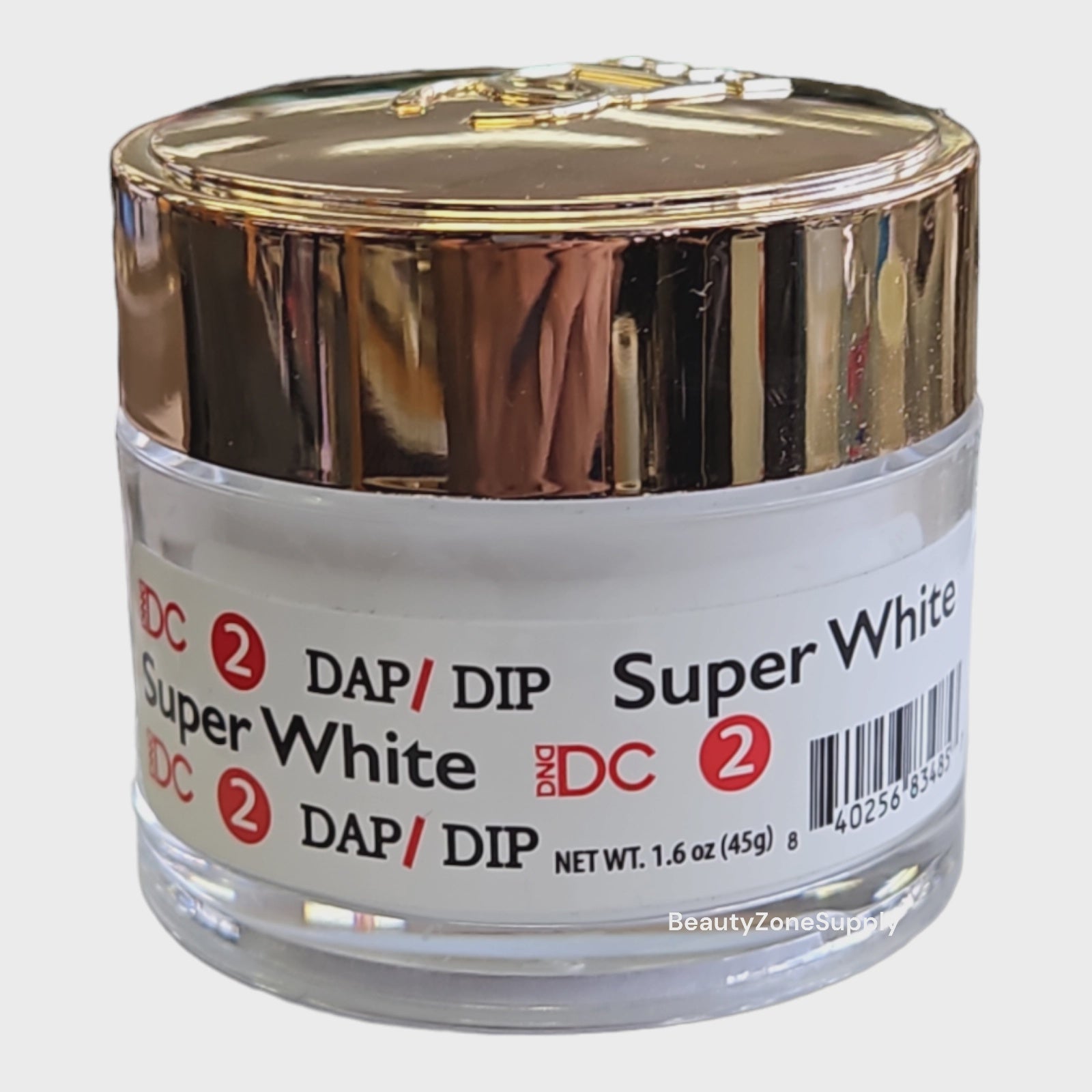 DC DND High - Quality Dap Dip Powder and Acrylic Powder, 2 - ounce Super White Variant 2
