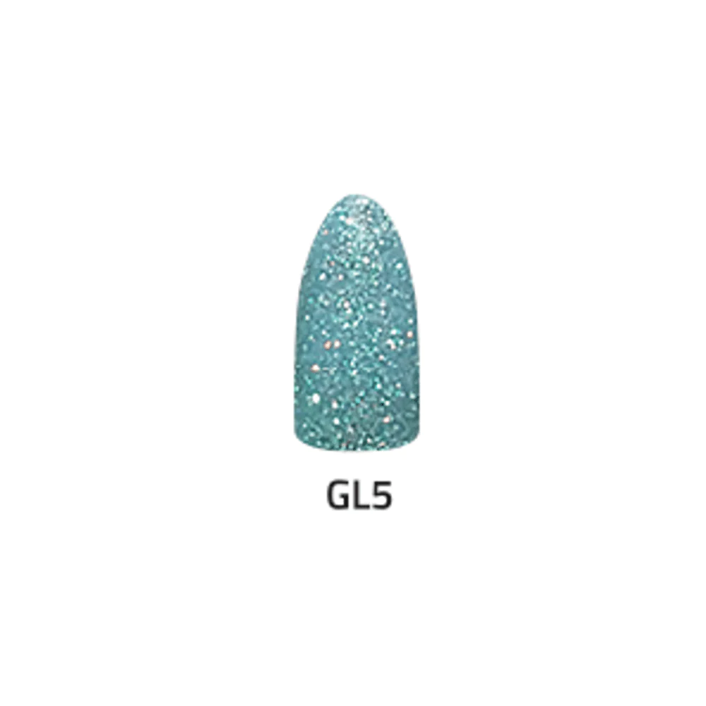 2 oz Chisel Glitter Acrylic & Dipping Powder - GL05 Collection