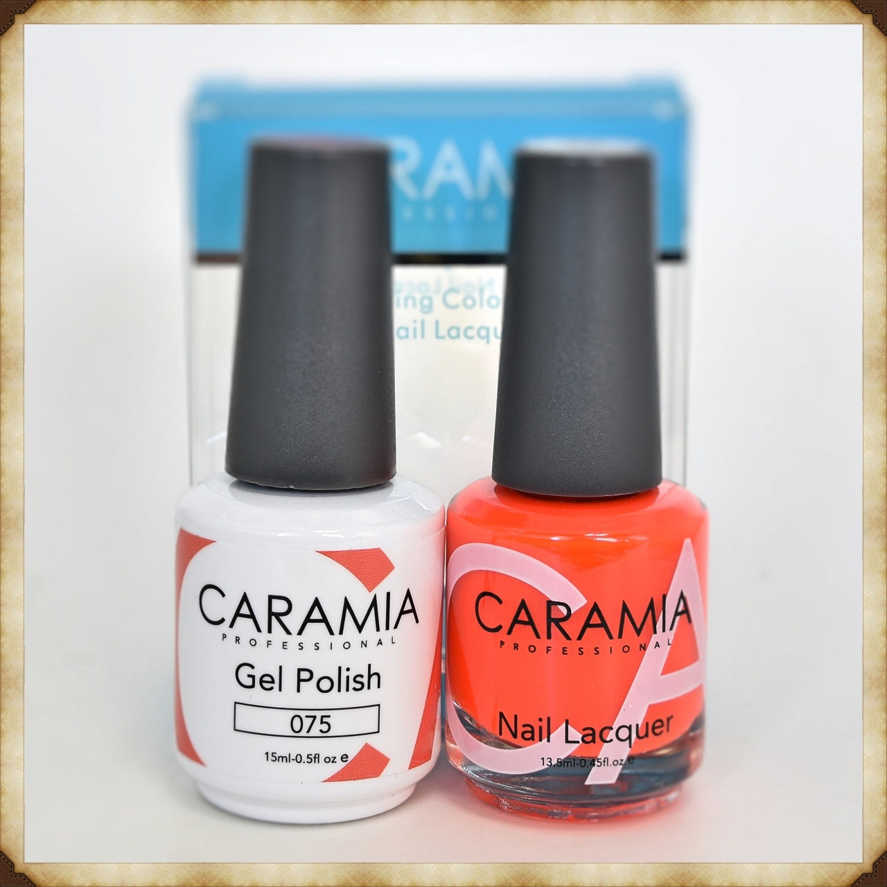 Caramia 075 Duo Gel & Lacquer Set, 1 Pack