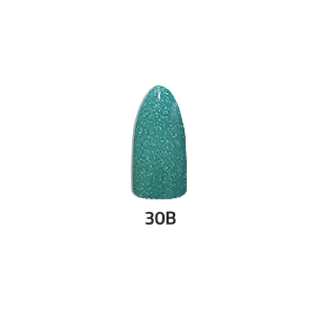 2 - ounce Metallic Collection Chisel Acrylic and Dipping Powder Set - 30B