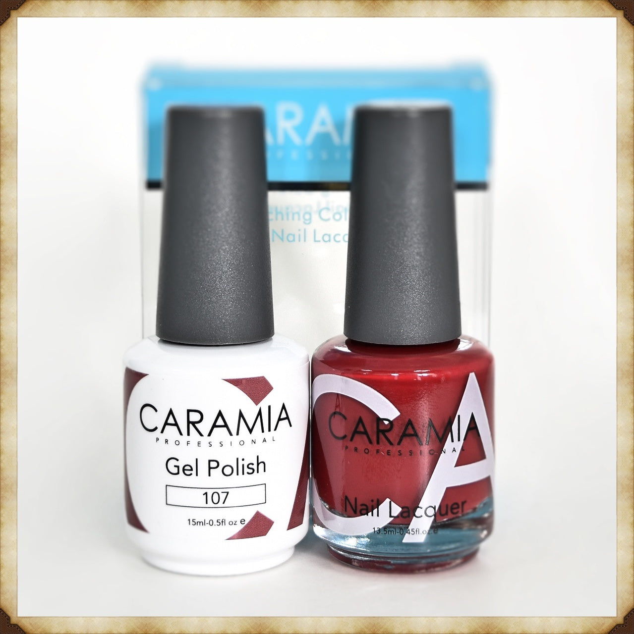 Caramia Two - in - One Gel Polish and Lacquer Set 107
