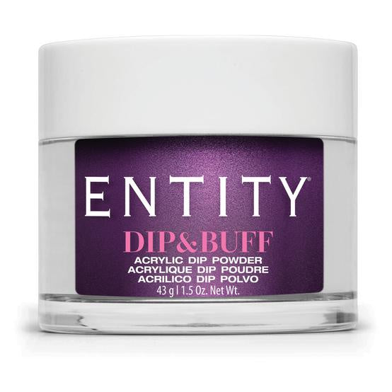 Entity Dip & Buff 43 G | 1.5 Oz. Cold Hands, Warm Heart Deep Purple Shimmer #777