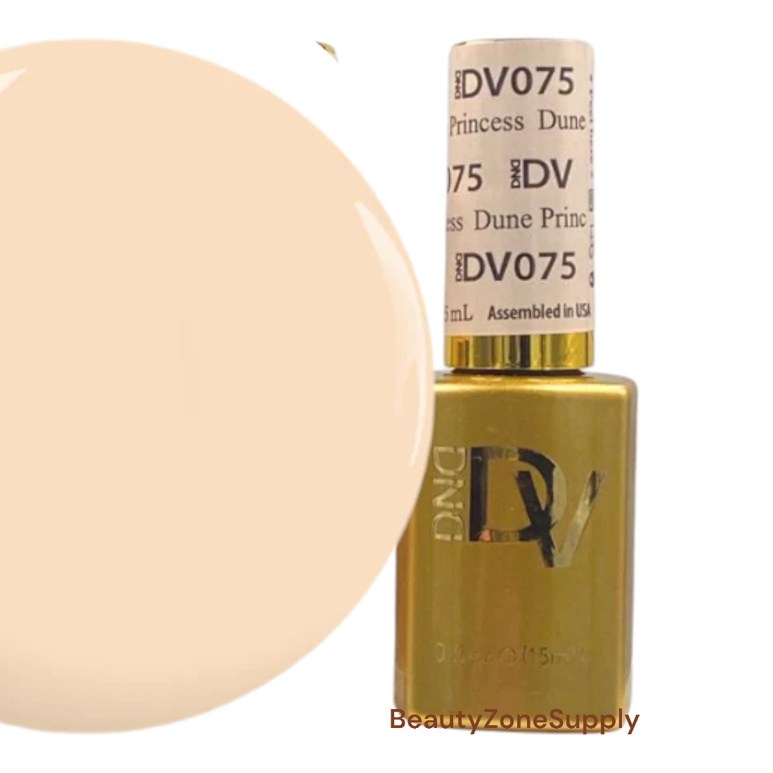 DND Diva 0.5 oz Gel Polish - 075 Dune Princess Shade