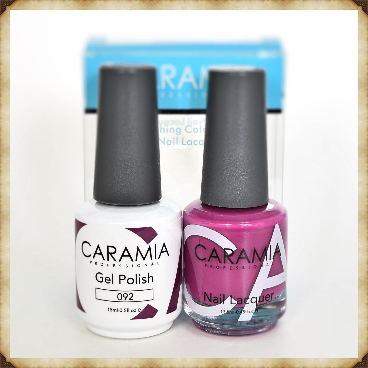 Caramia Dual - Function Gel and Lacquer Set, Product Number 092