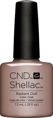 CND Shellac Radiant Chill - 0.25 Fl Oz Gel Polish with Long - lasting Shine