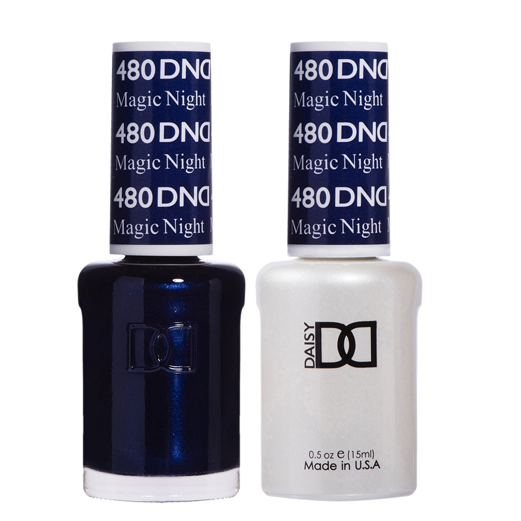 DND Dual - Purpose Gel Polish and Lacquer Set: Magic Night Collection, Shade #480
