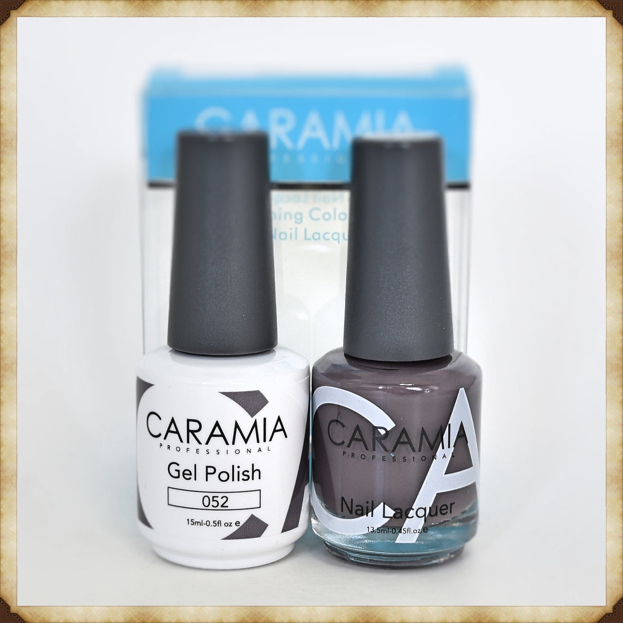 Caramia Duo Gel and Lacquer Set - 052 Color Option