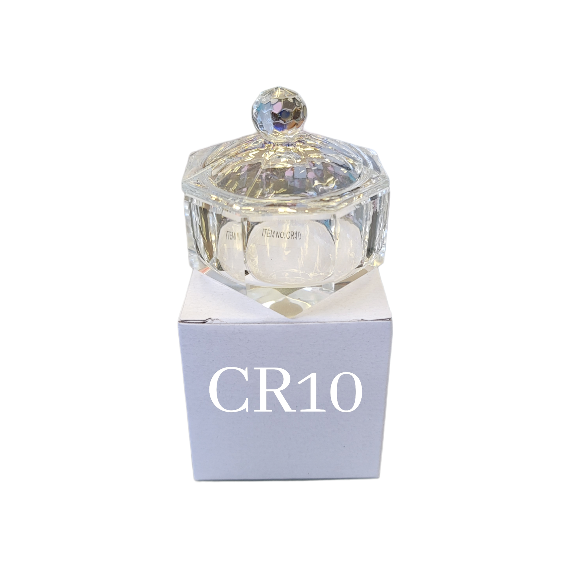 High - Quality Crystal Powder Dish #CR10 for Various Uses