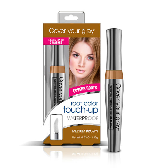 0.53 oz Waterproof Root Touch - up for Covering Gray Hair