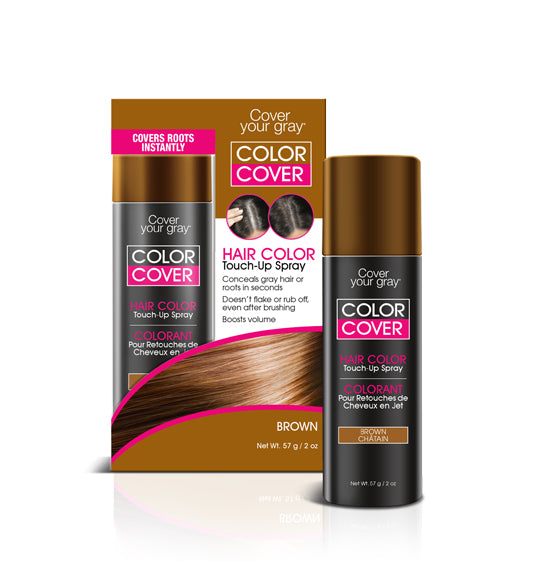 2 oz Gray Hair Touch - up Aerosol Spray for Color Coverage