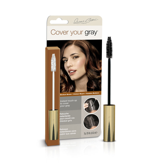 0.25 oz Hair Gray Covering Brush-In Wand Applicator